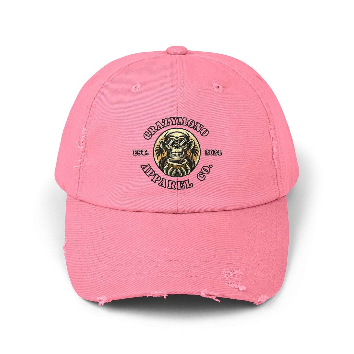 CrazyMono - Distressed Unisex Cap