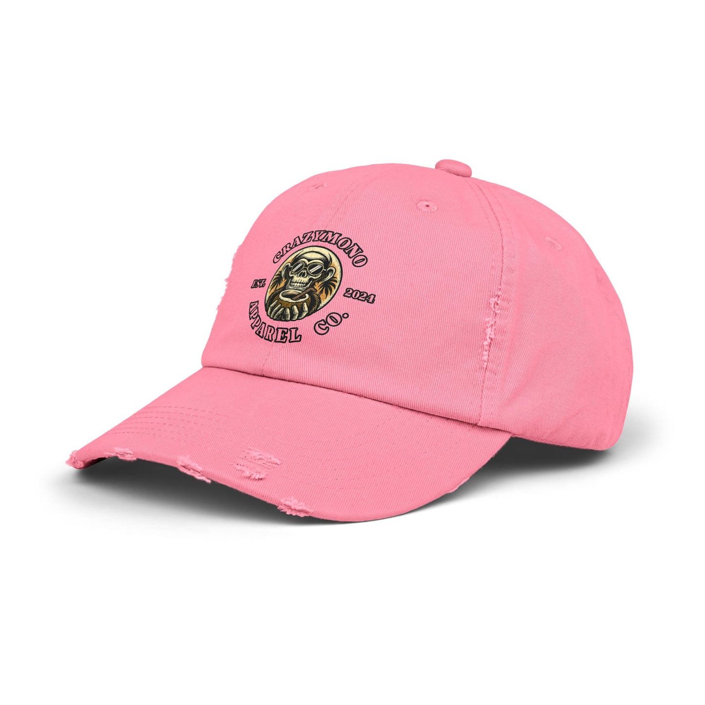 CrazyMono - Distressed Unisex Cap