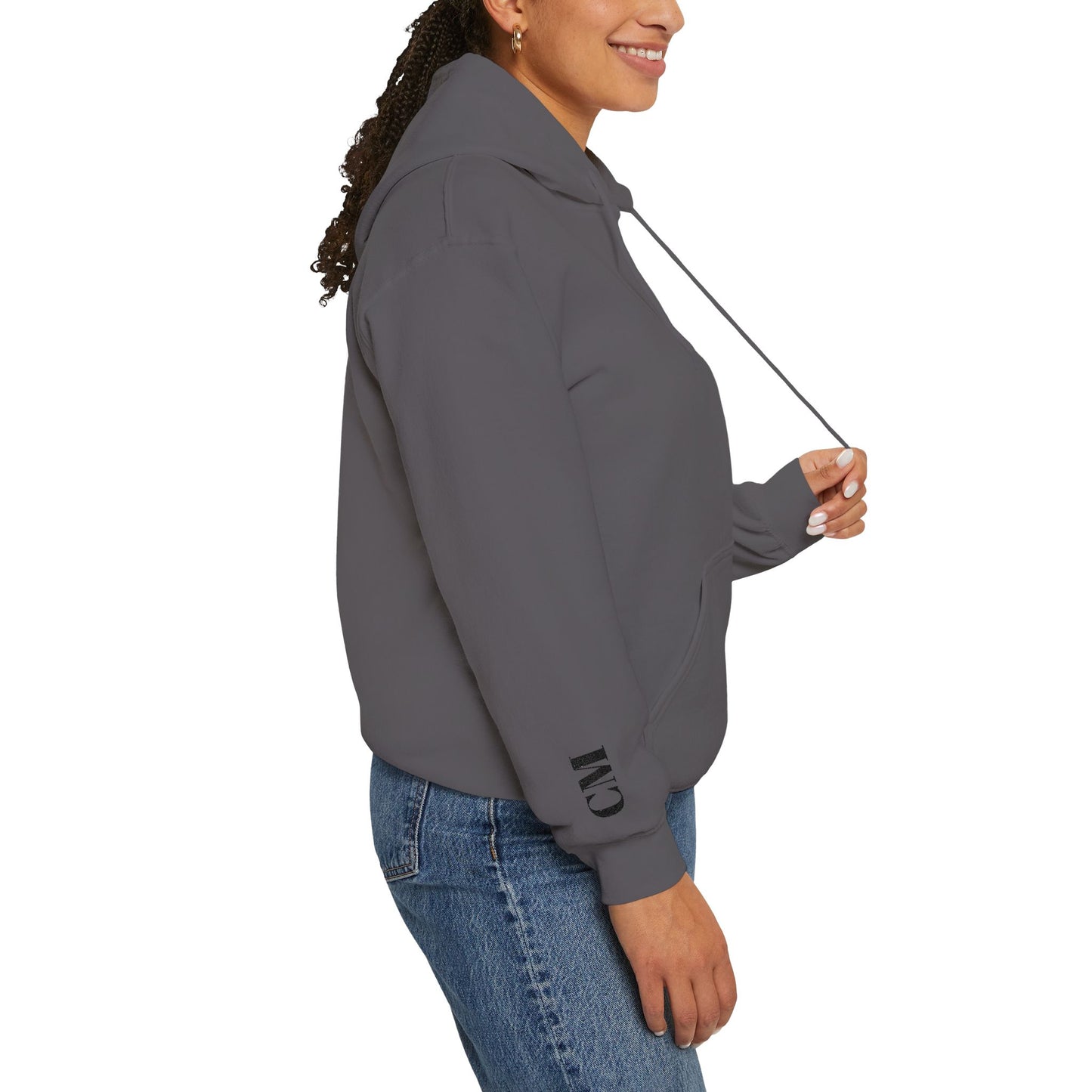 CrazyMono-Shambik-embroidered Hooded Sweatshirt