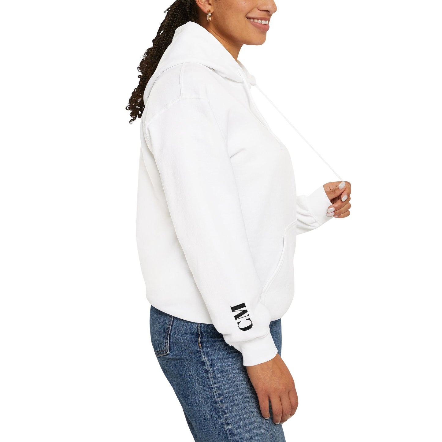 CrazyMono-Shambik-embroidered Hooded Sweatshirt