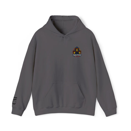 CrazyMono-Shambik-embroidered Hooded Sweatshirt