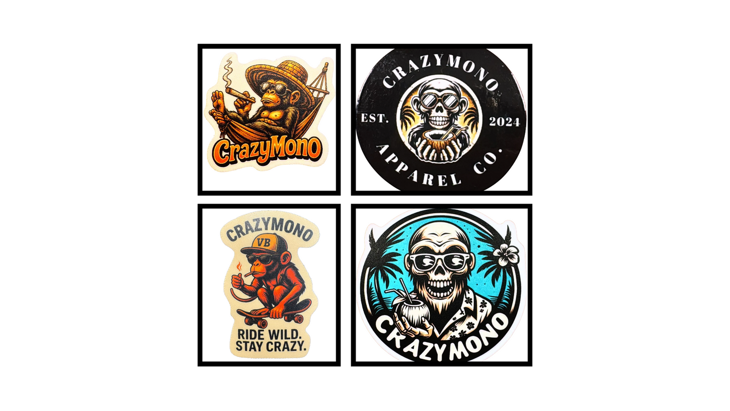 CrazyMono sticker pack